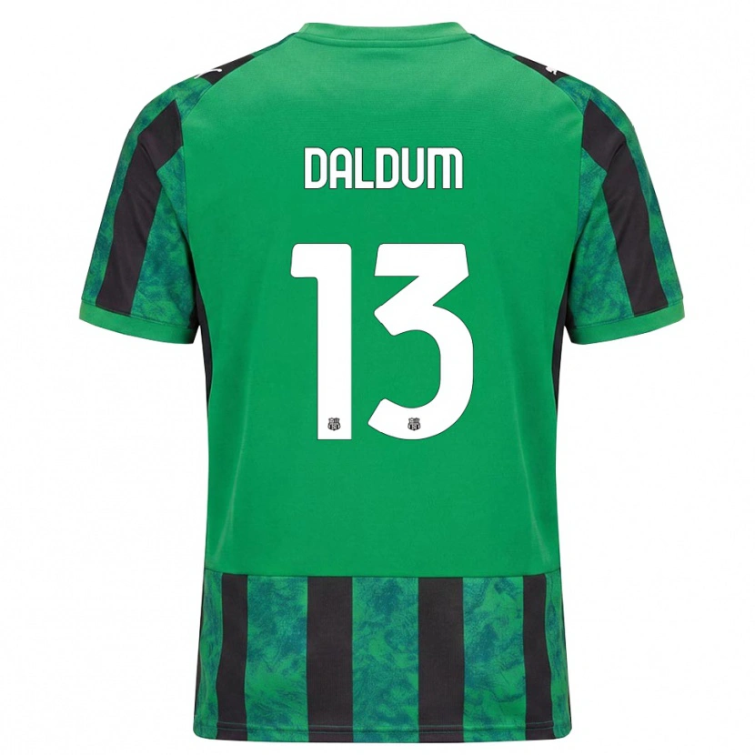 Danxen Uomo Maglia Sonosi Daldum #13 Verde Nero Bianco Kit Gara Home 2026/27 Maglietta
