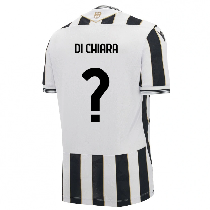 Danxen Uomo Maglia Andrea Di Chiara #0 Nero Bianco Rosa Kit Gara Home 2026/27 Maglietta