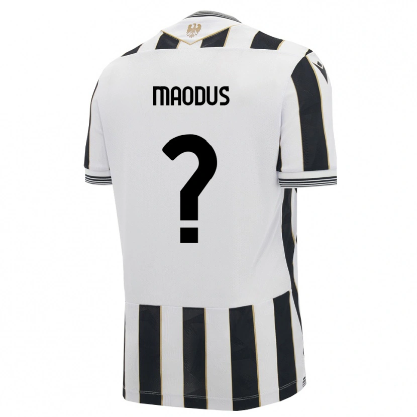 Danxen Uomo Maglia Aleksa Maodus #0 Nero Bianco Rosa Kit Gara Home 2026/27 Maglietta