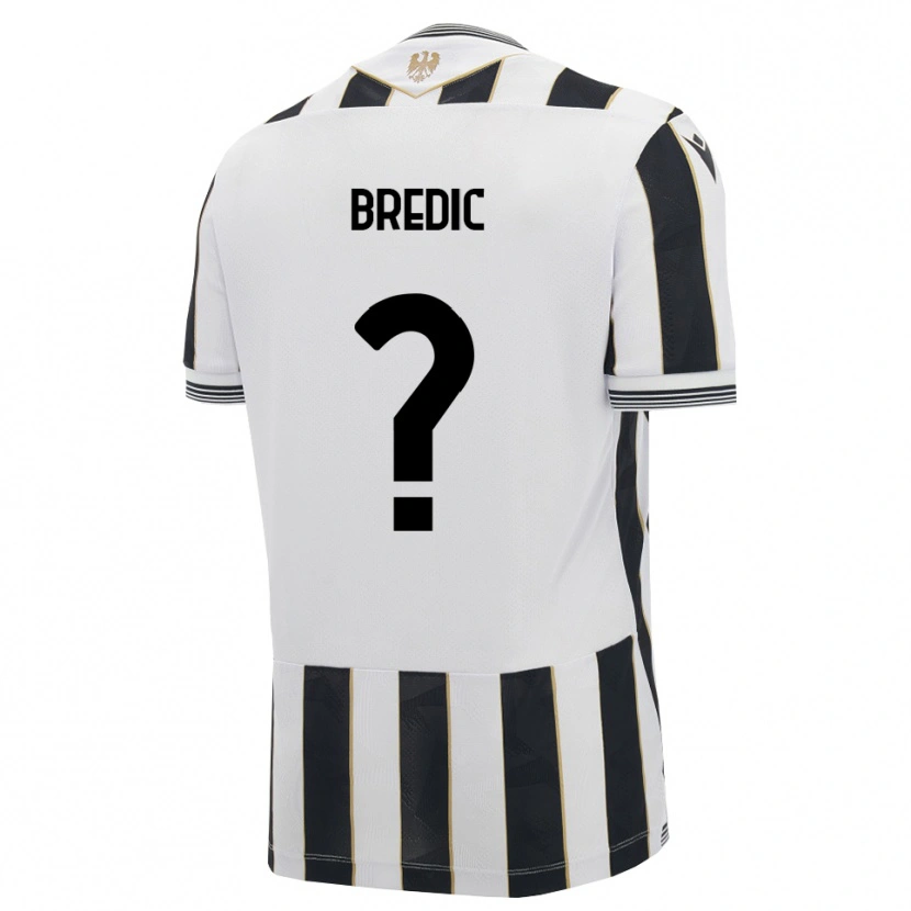 Danxen Uomo Maglia Shayron Bredic #0 Nero Bianco Rosa Kit Gara Home 2026/27 Maglietta