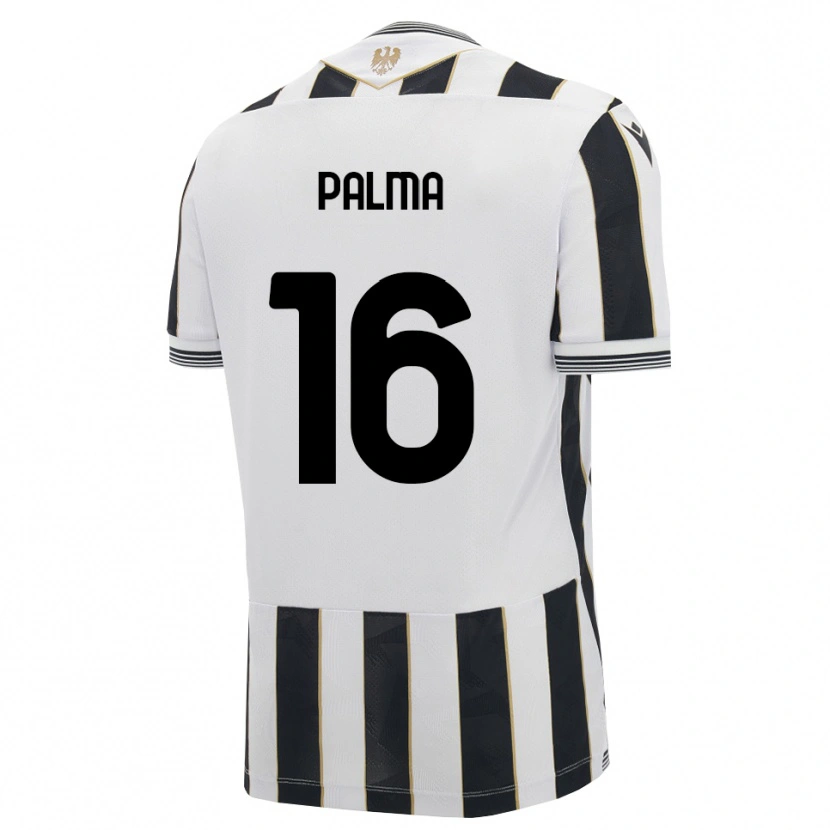 Danxen Uomo Maglia Matteo Palma #16 Nero Bianco Rosa Kit Gara Home 2026/27 Maglietta