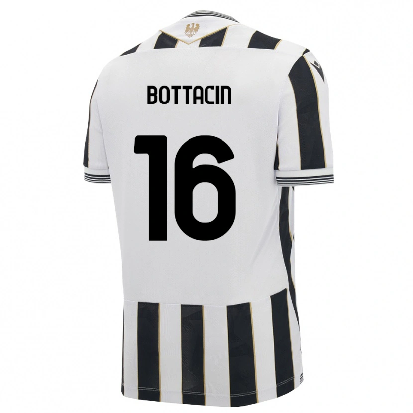 Danxen Uomo Maglia Enrico Bottacin #16 Nero Bianco Rosa Kit Gara Home 2026/27 Maglietta