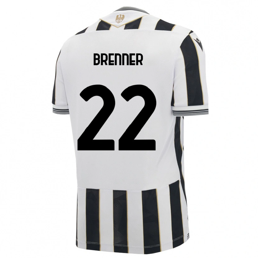Danxen Uomo Maglia Brenner #22 Nero Bianco Rosa Kit Gara Home 2026/27 Maglietta
