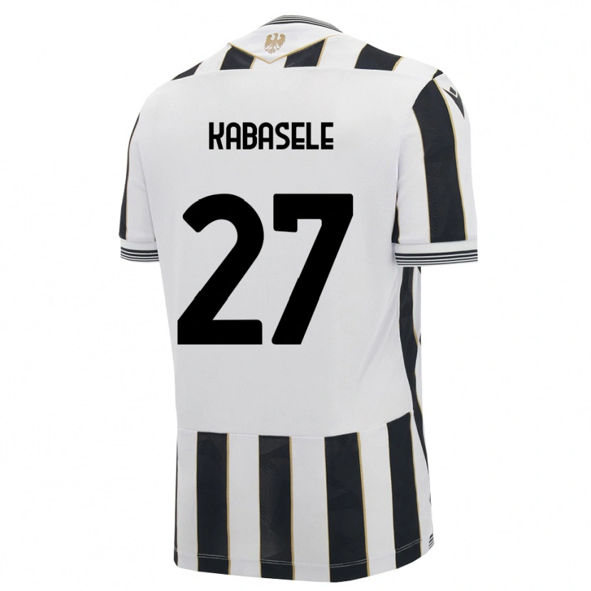 Danxen Uomo Maglia Christian Kabasele #27 Nero Bianco Rosa Kit Gara Home 2026/27 Maglietta