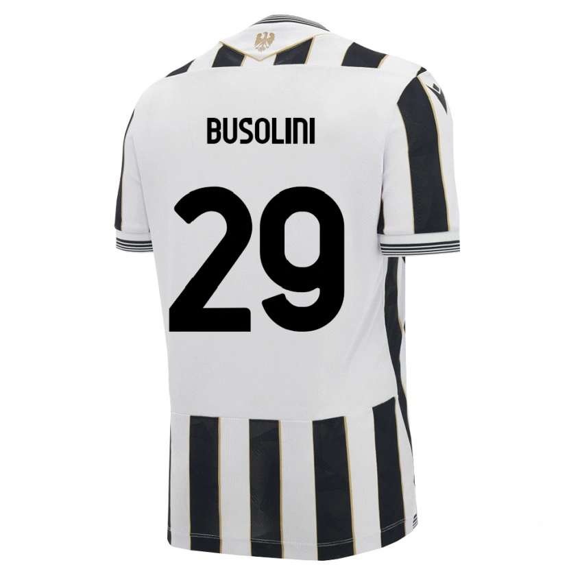 Danxen Uomo Maglia Alessandro Busolini #29 Nero Bianco Rosa Kit Gara Home 2026/27 Maglietta