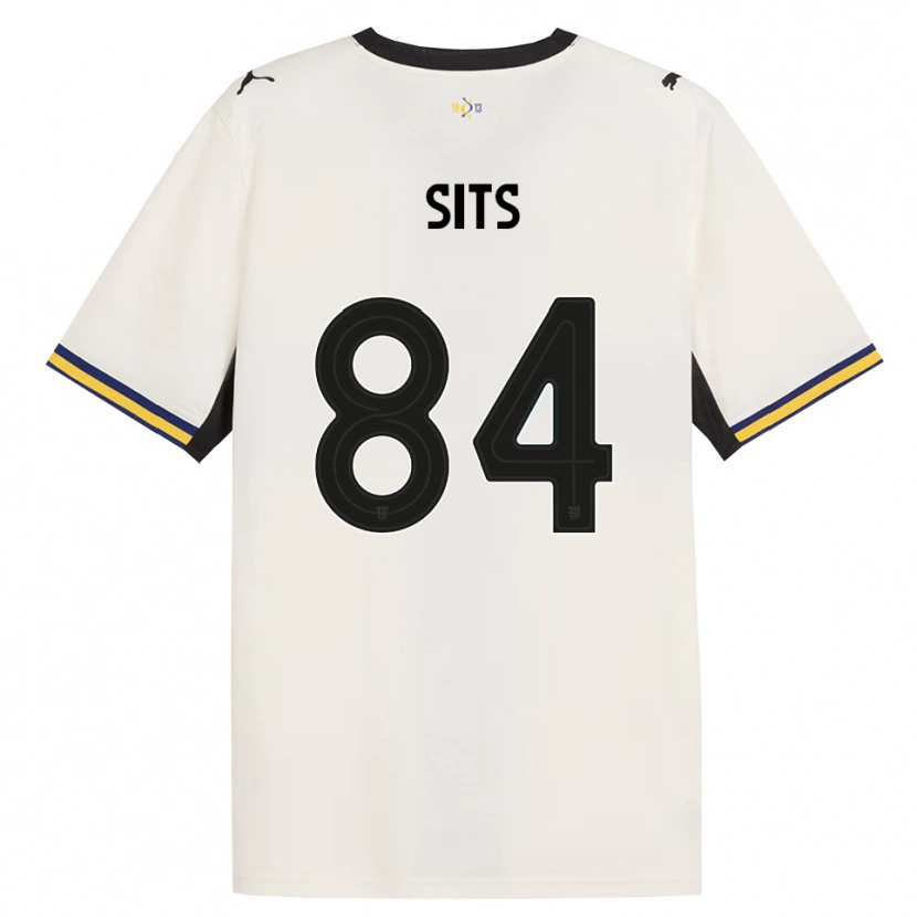 Danxen Uomo Maglia Dario Sits #84 Bianco Avorio Nero Giallo Kit Gara Home 2026/27 Maglietta