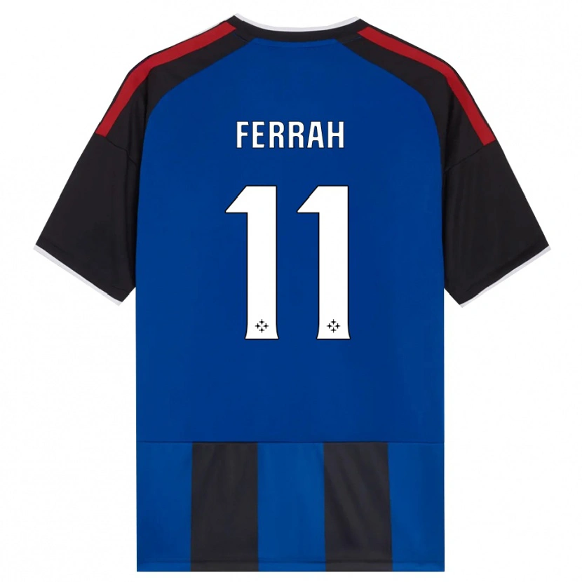 Danxen Uomo Maglia Ichem Ferrah #11 Nero Rosso Bianco Blu Kit Gara Home 2026/27 Maglietta