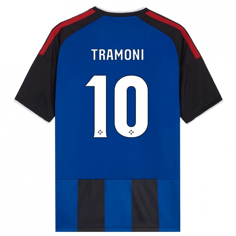 Danxen Uomo Maglia Matteo Tramoni #10 Nero Rosso Bianco Blu Kit Gara Home 2026/27 Maglietta