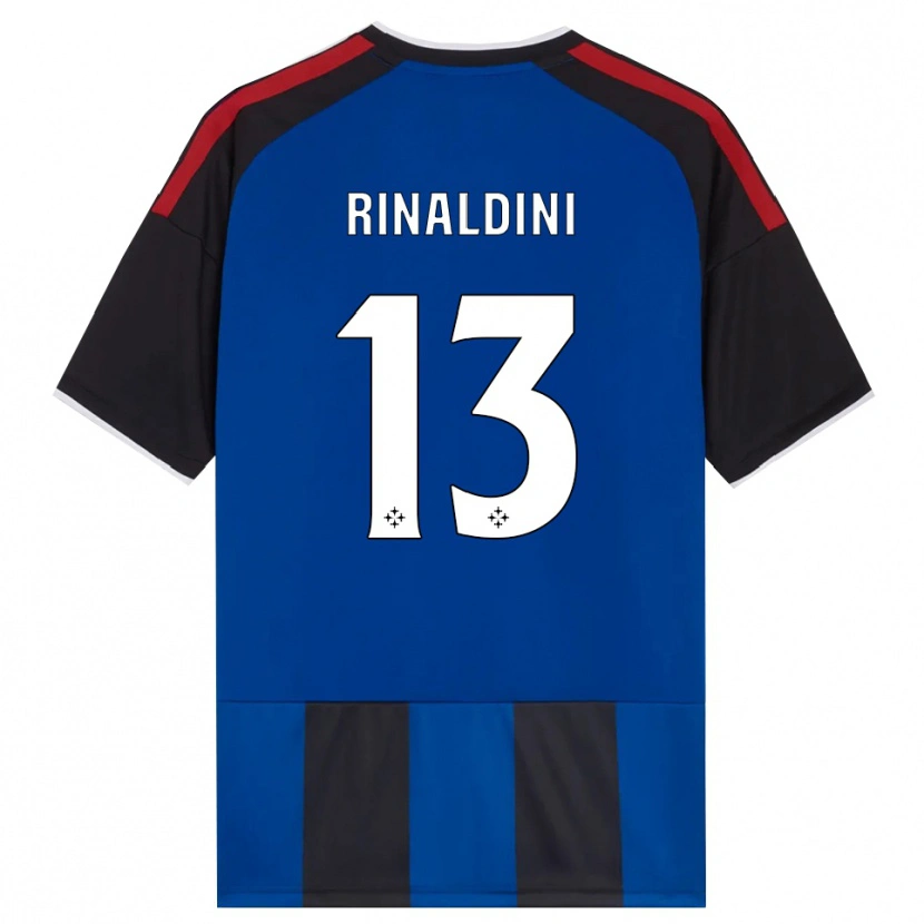 Danxen Uomo Maglia Duccio Rinaldini #13 Nero Rosso Bianco Blu Kit Gara Home 2026/27 Maglietta