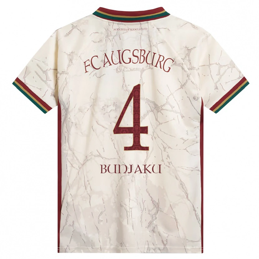 Danxen Uomo Maglia Altor Bunjaku #4 Verde Riso Bianco Borgogna Kit Gara Home 2026/27 Maglietta