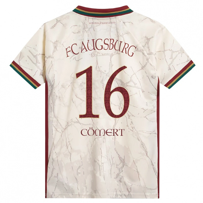 Danxen Uomo Maglia Devin Cömert #16 Verde Riso Bianco Borgogna Kit Gara Home 2026/27 Maglietta