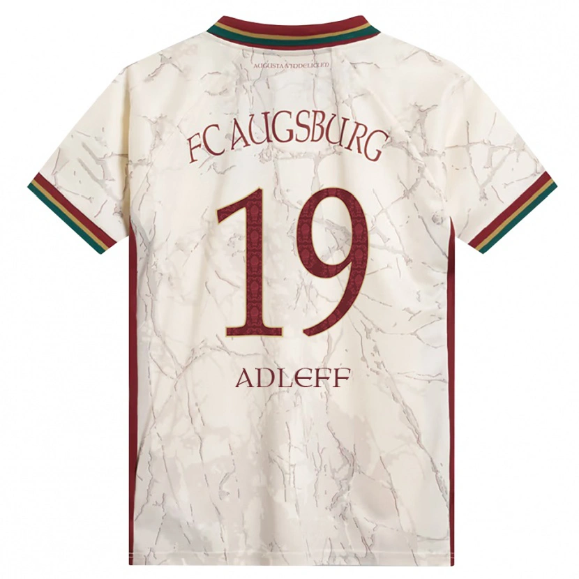 Danxen Uomo Maglia Lian Adleff #19 Verde Riso Bianco Borgogna Kit Gara Home 2026/27 Maglietta