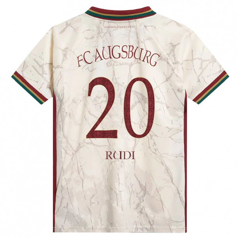 Danxen Uomo Maglia Rafael Rudi #20 Verde Riso Bianco Borgogna Kit Gara Home 2026/27 Maglietta