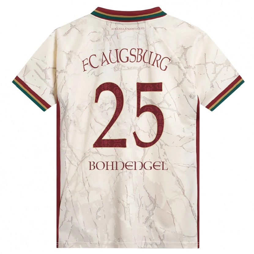 Danxen Uomo Maglia Noah Bohnengel #25 Verde Riso Bianco Borgogna Kit Gara Home 2026/27 Maglietta