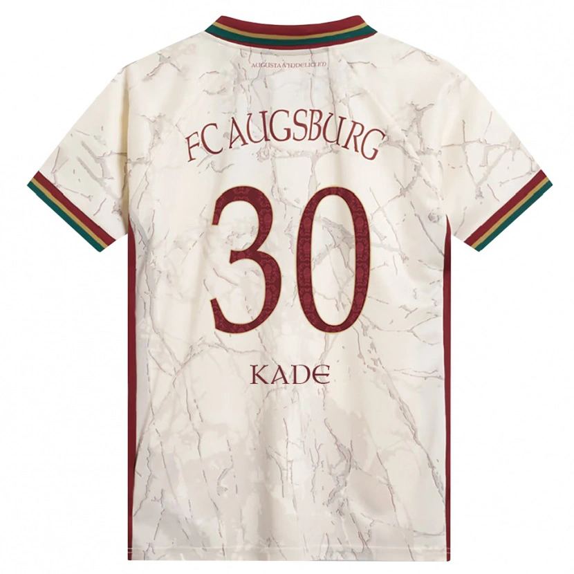 Danxen Uomo Maglia Anton Kade #30 Verde Riso Bianco Borgogna Kit Gara Home 2026/27 Maglietta
