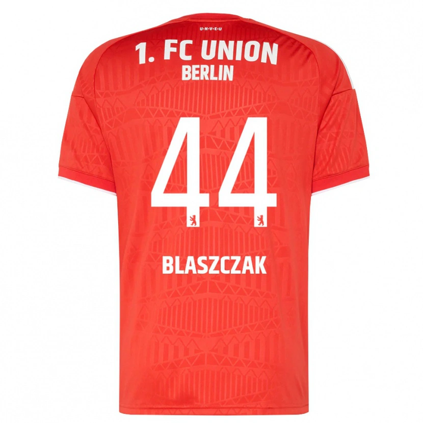 Danxen Uomo Maglia Tim Blaszczak #44 Rosso Bianco Kit Gara Home 2026/27 Maglietta