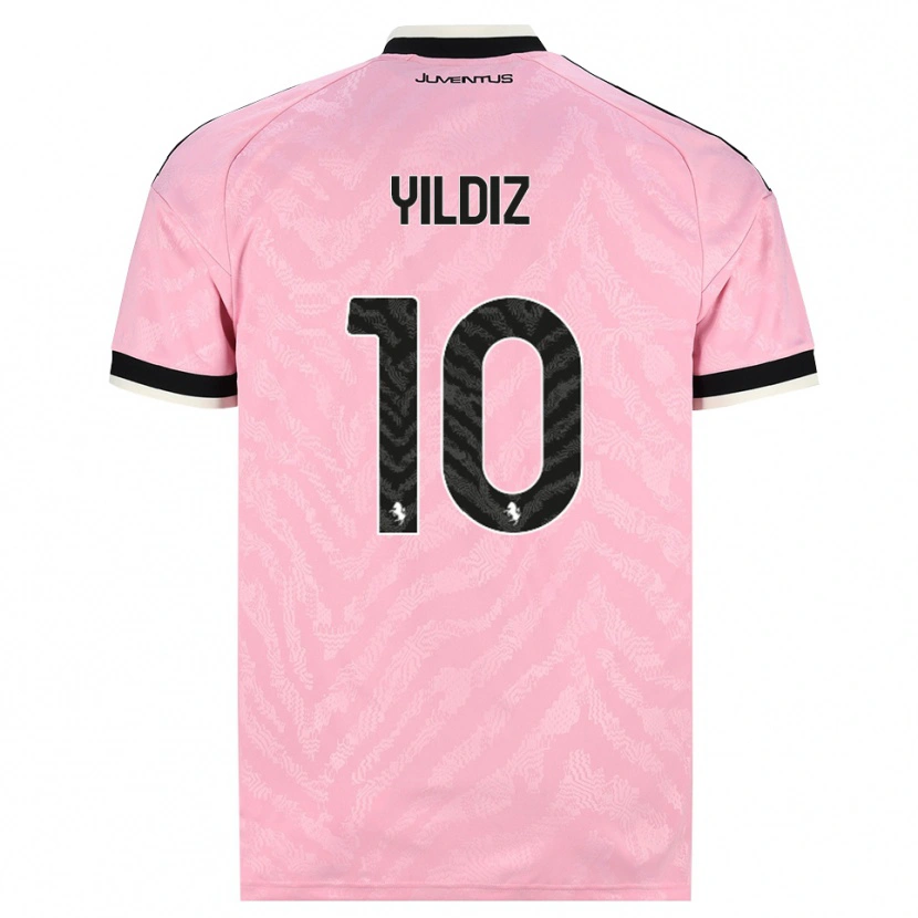 Danxen Uomo Maglia Kenan Yıldız #10 Rosa Nero Kit Gara Away 2026/27 Maglietta