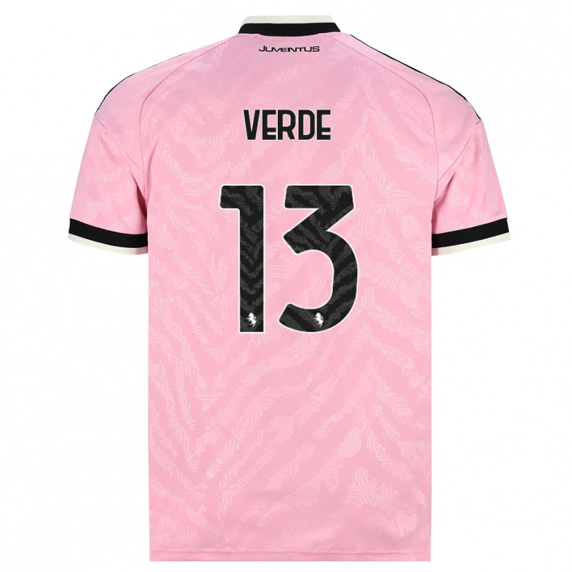 Danxen Uomo Maglia Francesco Verde #13 Rosa Nero Kit Gara Away 2026/27 Maglietta