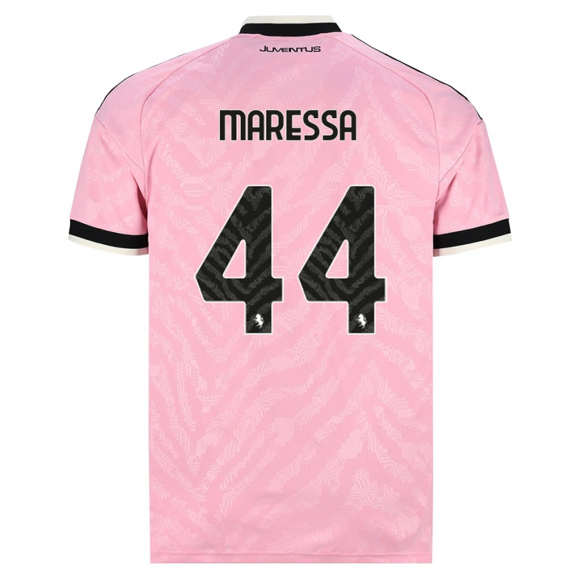 Danxen Uomo Maglia Tommaso Maressa #44 Rosa Nero Kit Gara Away 2026/27 Maglietta