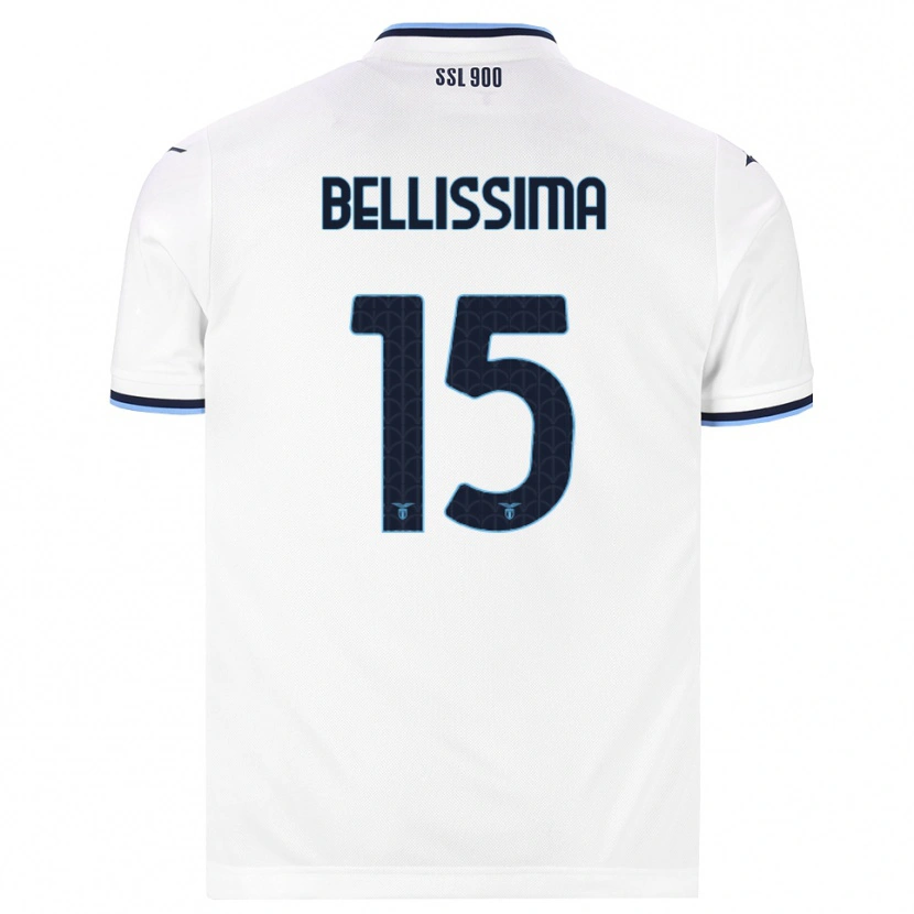 Danxen Uomo Maglia Renato Bellissima #15 Bianco Blu Navy Kit Gara Away 2026/27 Maglietta