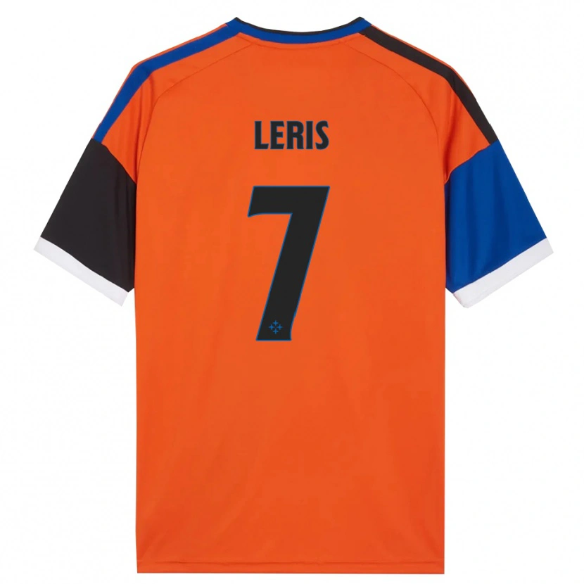 Danxen Uomo Maglia Mehdi Léris #7 Arancione Blu Nero Bianco Kit Gara Away 2026/27 Maglietta