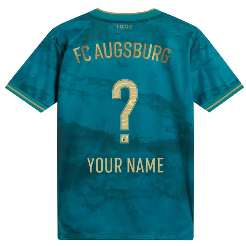 Danxen Uomo Maglia Il Tuo Nome #0 Verde Marrone Kit Gara Away 2026/27 Maglietta