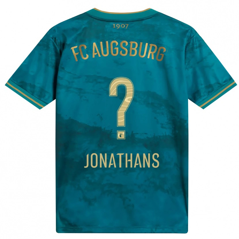 Danxen Uomo Maglia David Jonathans #0 Verde Marrone Kit Gara Away 2026/27 Maglietta