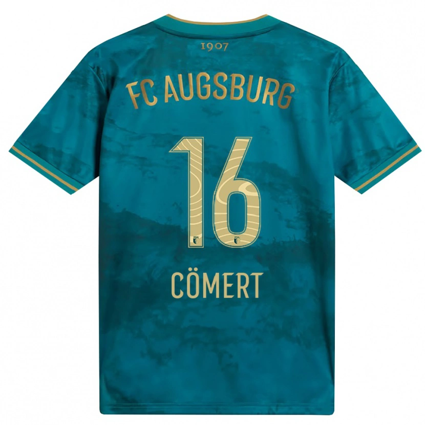 Danxen Uomo Maglia Devin Cömert #16 Verde Marrone Kit Gara Away 2026/27 Maglietta