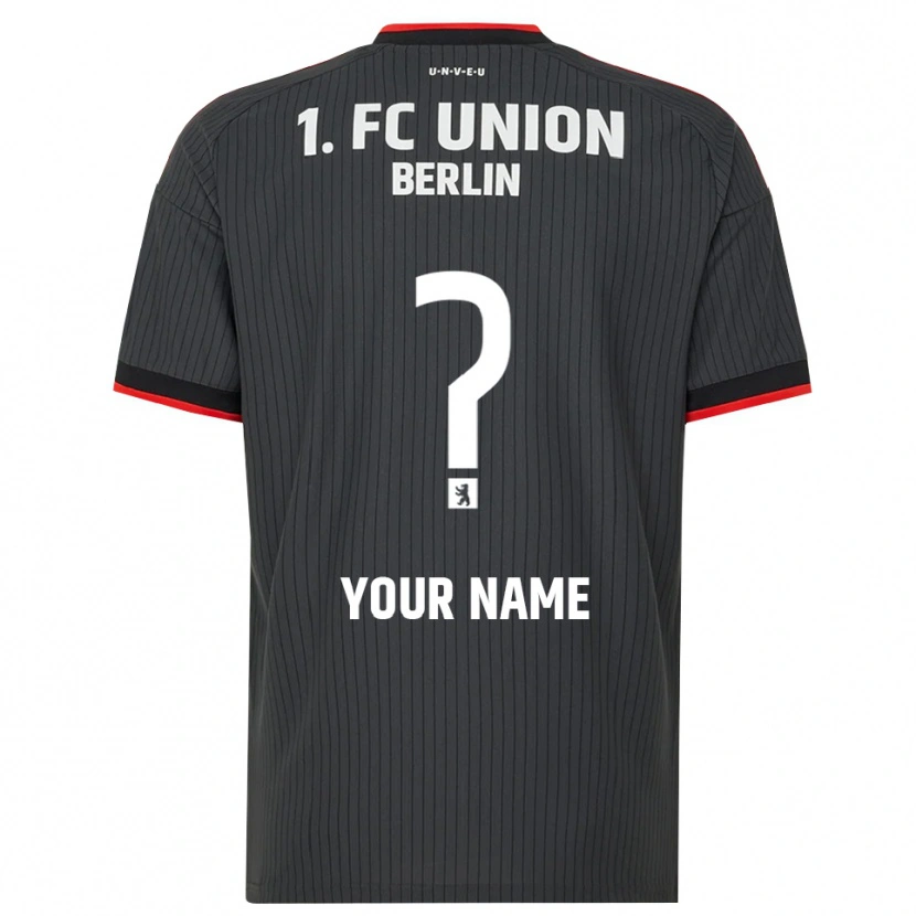 Danxen Uomo Maglia Il Tuo Nome #0 Nero Bianco Rosso Kit Gara Away 2026/27 Maglietta