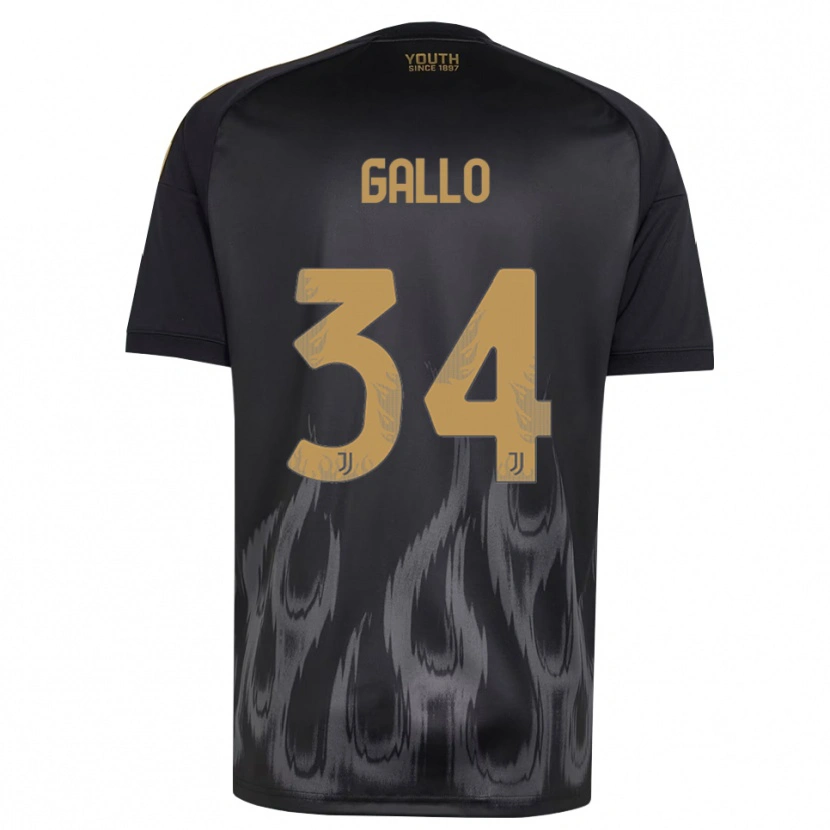 Danxen Uomo Maglia Azzurra Gallo #34 Nero Marrone Kit Gara Third 2026/27 Maglietta