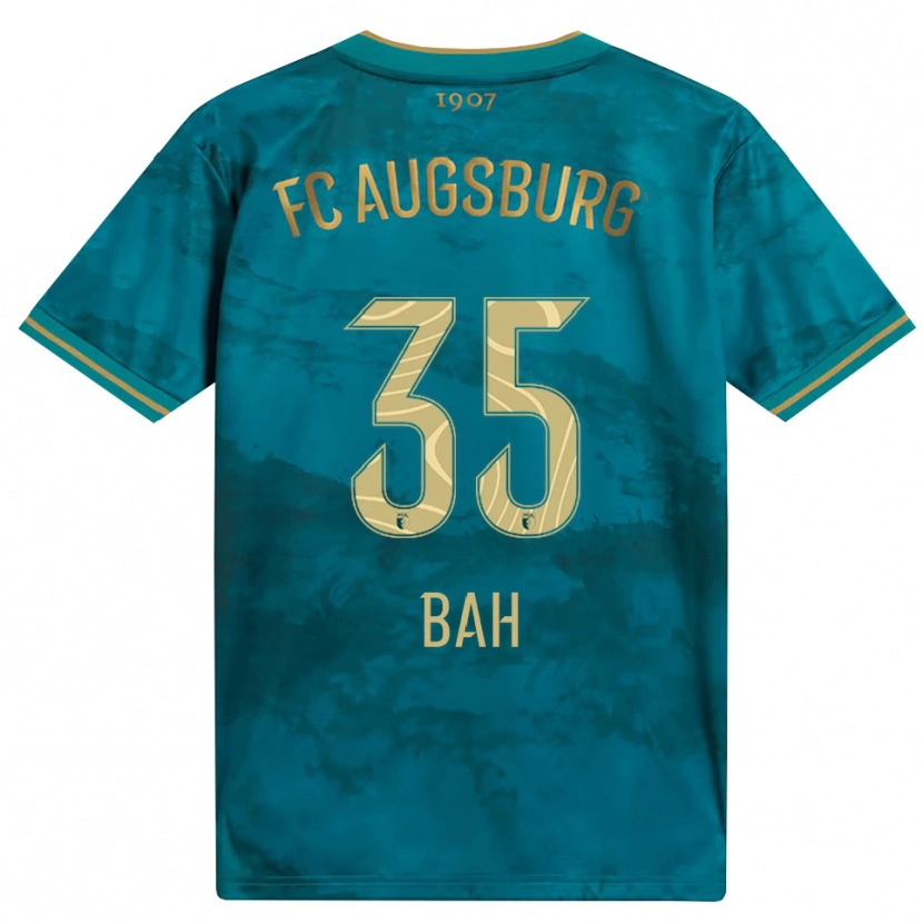 Danxen Donna Maglia Juma Bah #35 Verde Marrone Kit Gara Away 2026/27 Maglietta
