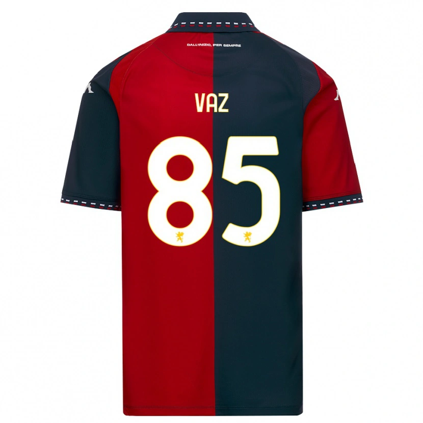 Danxen Donna Maglia Marcelo Vaz #85 Rosso Nero Bianco Kit Gara Home 2026/27 Maglietta