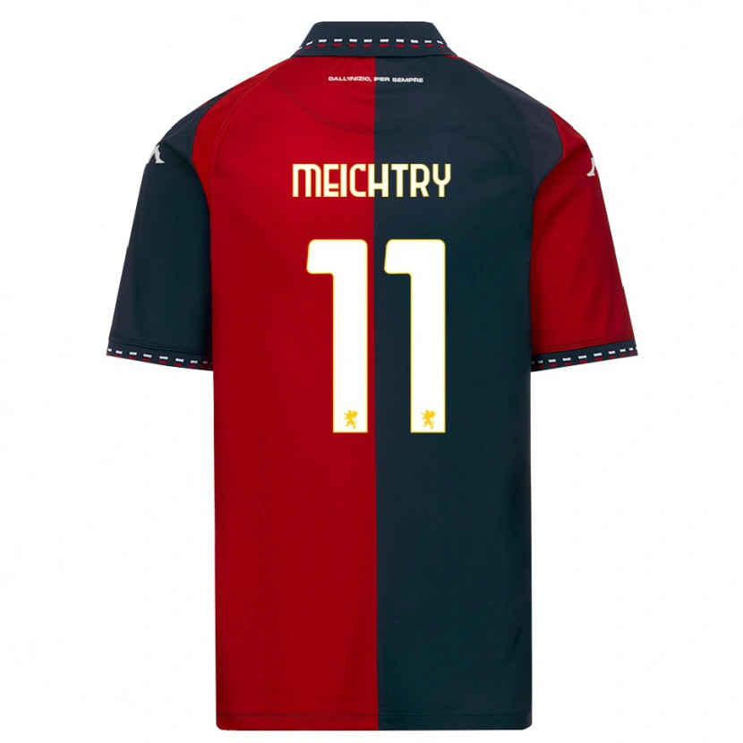 Danxen Donna Maglia Franz-Ethan Meichtry #11 Rosso Nero Bianco Kit Gara Home 2026/27 Maglietta