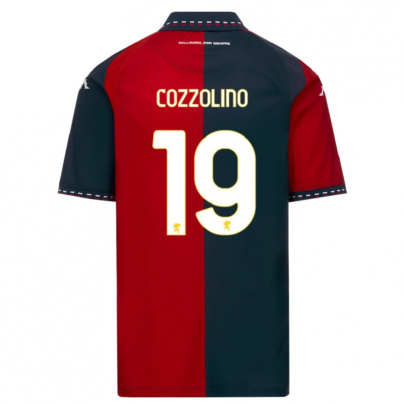 Danxen Donna Maglia Carmine Cozzolino #19 Rosso Nero Bianco Kit Gara Home 2026/27 Maglietta