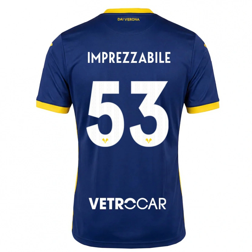 Danxen Donna Maglia Francesca Imprezzabile #53 Blu Reale Giallo Bianco Kit Gara Home 2026/27 Maglietta