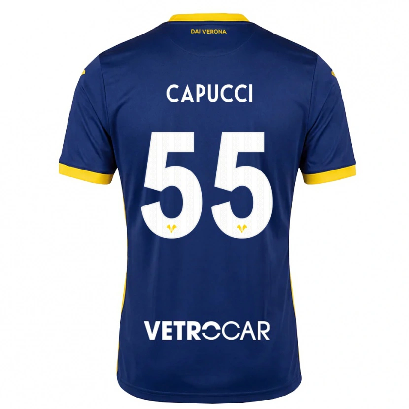 Danxen Donna Maglia Laura Capucci #55 Blu Reale Giallo Bianco Kit Gara Home 2026/27 Maglietta