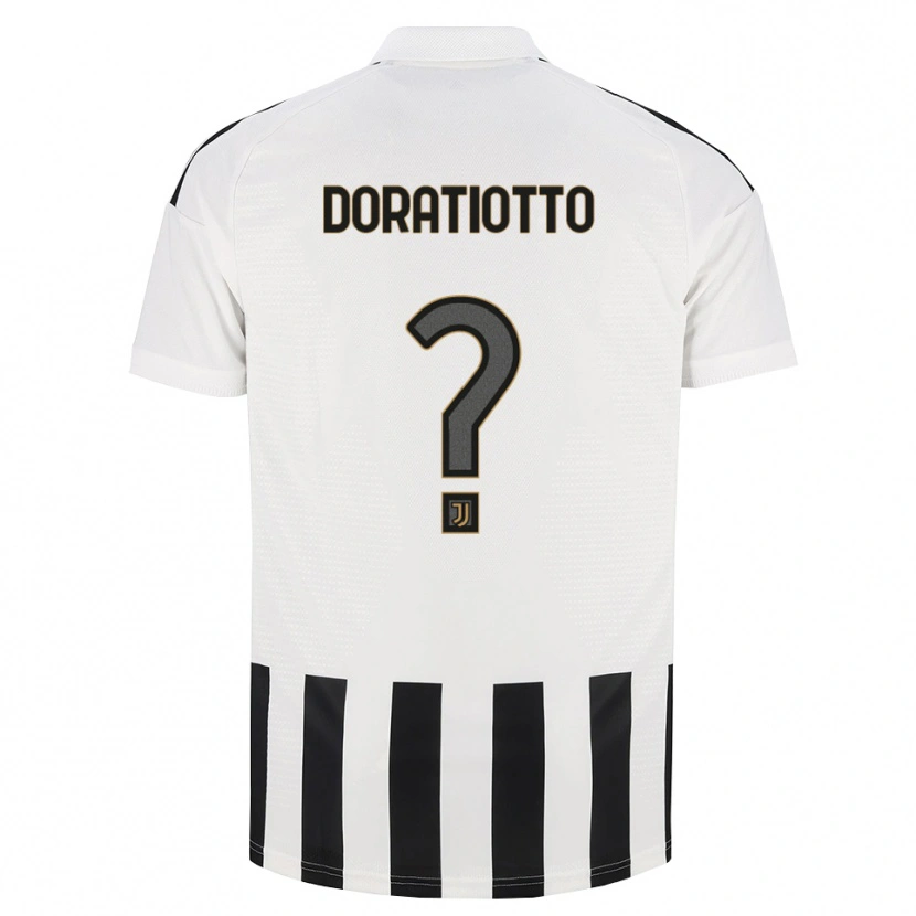Danxen Donna Maglia Giulio Doratiotto #0 Nero Bianco Marrone Kit Gara Home 2026/27 Maglietta