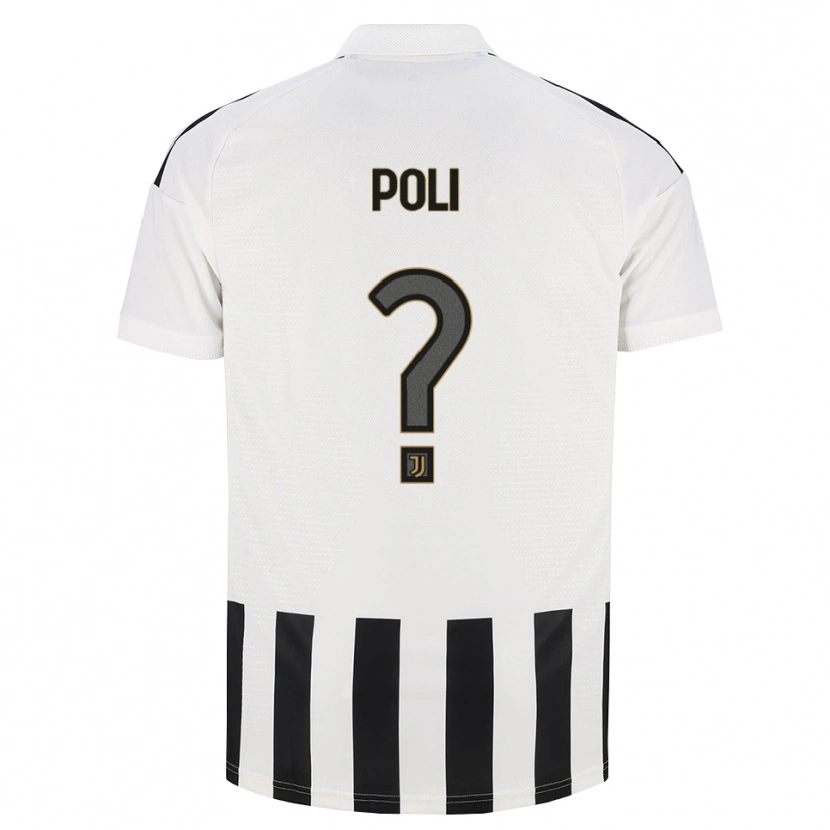 Danxen Donna Maglia Fabrizio Poli #0 Nero Bianco Marrone Kit Gara Home 2026/27 Maglietta