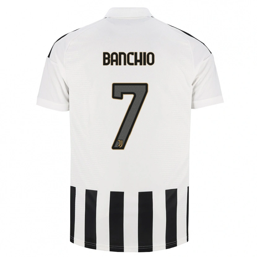 Danxen Donna Maglia Gianluca Banchio #7 Nero Bianco Marrone Kit Gara Home 2026/27 Maglietta