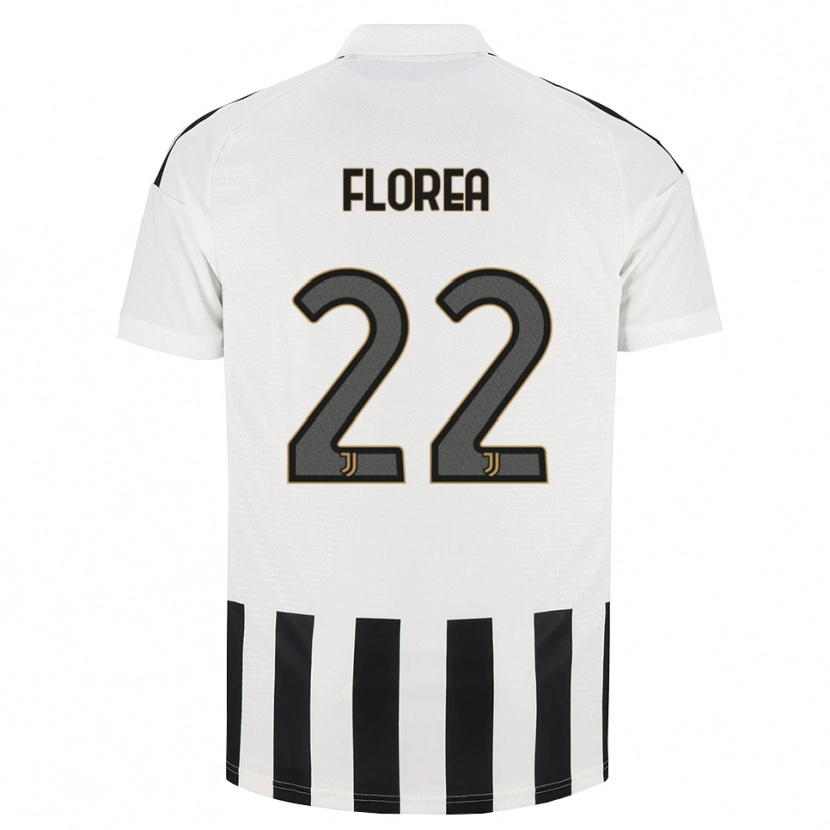 Danxen Donna Maglia Andrei Florea #22 Nero Bianco Marrone Kit Gara Home 2026/27 Maglietta