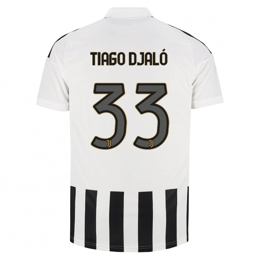 Danxen Donna Maglia Tiago Djalo #33 Nero Bianco Marrone Kit Gara Home 2026/27 Maglietta