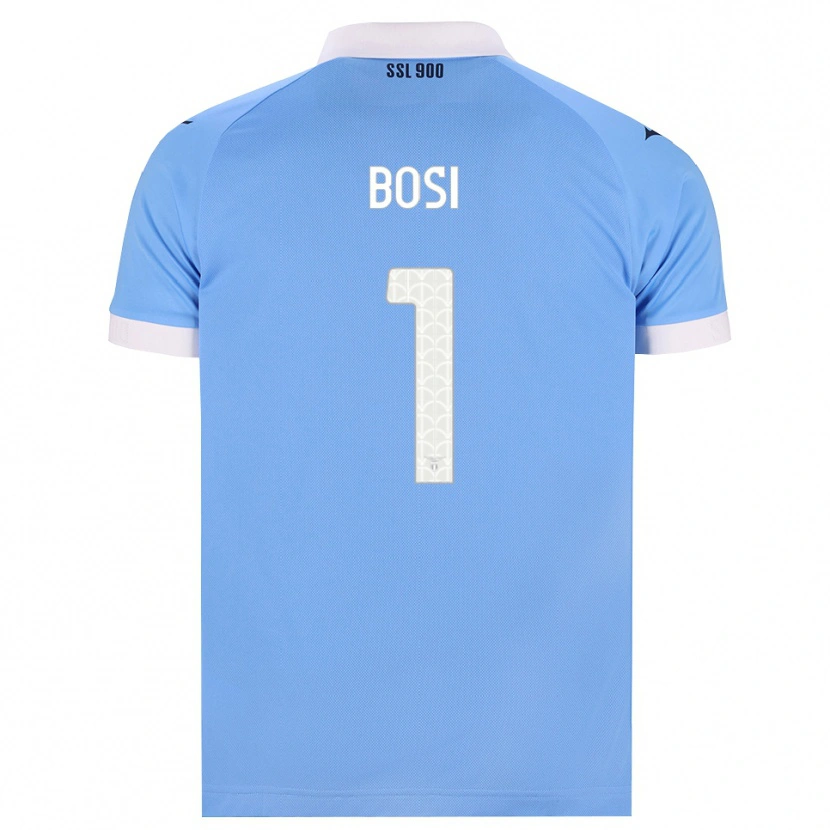 Danxen Donna Maglia Gioele Bosi #1 Azzurro Nero Bianco Kit Gara Home 2026/27 Maglietta