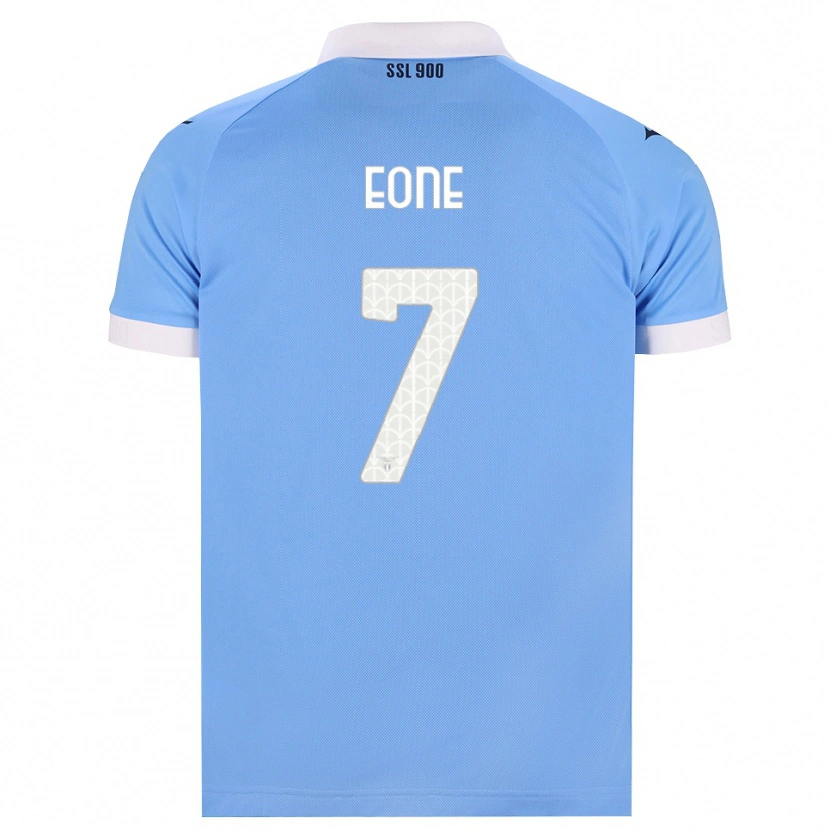 Danxen Donna Maglia Emmanuel Eone #7 Azzurro Nero Bianco Kit Gara Home 2026/27 Maglietta