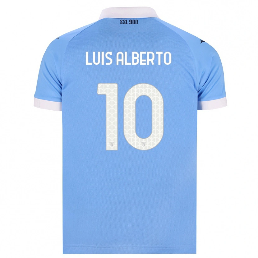 Danxen Donna Maglia Luis Alberto #10 Azzurro Nero Bianco Kit Gara Home 2026/27 Maglietta