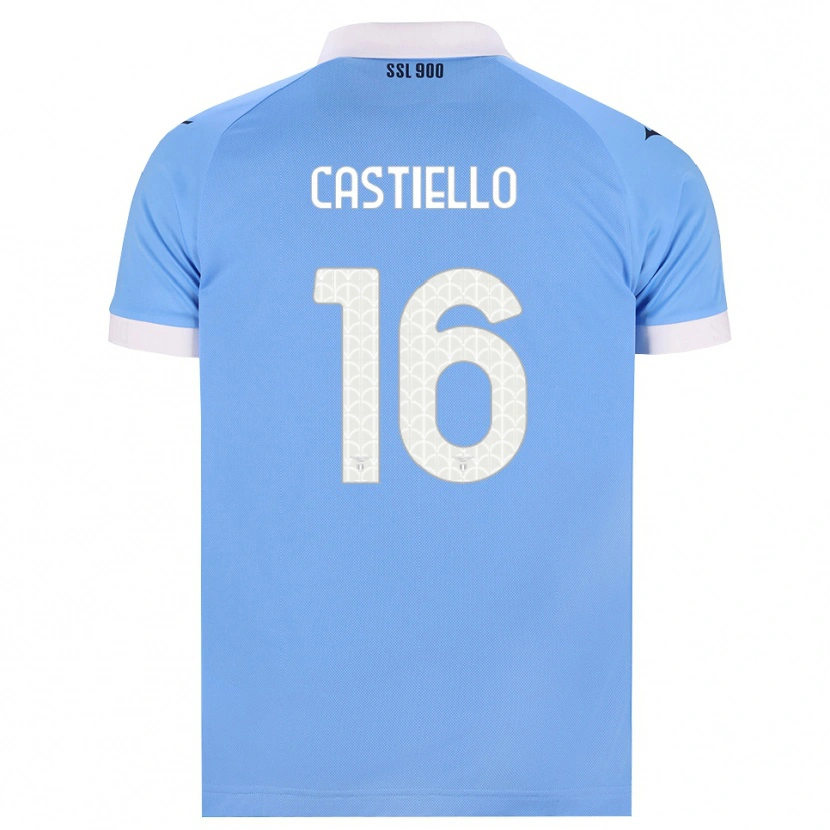 Danxen Donna Maglia Antonietta Castiello #16 Azzurro Nero Bianco Kit Gara Home 2026/27 Maglietta