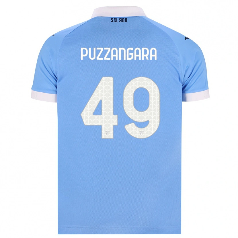 Danxen Donna Maglia Angelo Antonio Puzzangara #49 Azzurro Nero Bianco Kit Gara Home 2026/27 Maglietta