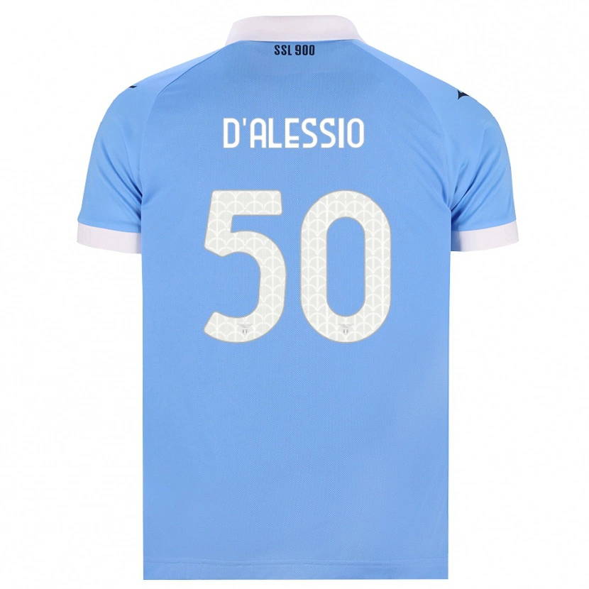 Danxen Donna Maglia Luigi D'alessio #50 Azzurro Nero Bianco Kit Gara Home 2026/27 Maglietta