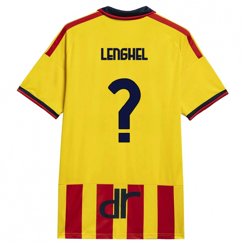 Danxen Donna Maglia Edmond Lenghel #0 Giallo Rosso Kit Gara Home 2026/27 Maglietta