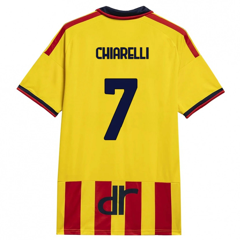 Danxen Donna Maglia Donato Chiarelli #7 Giallo Rosso Kit Gara Home 2026/27 Maglietta