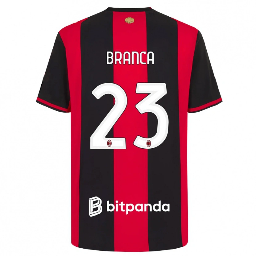 Danxen Donna Maglia Simone Branca #23 Rosso Nero Bianco Kit Gara Home 2026/27 Maglietta